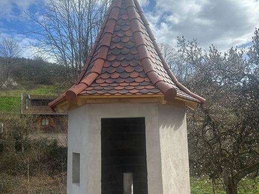 Réalisation charpente BK Couverture à Schiltigheim (22)